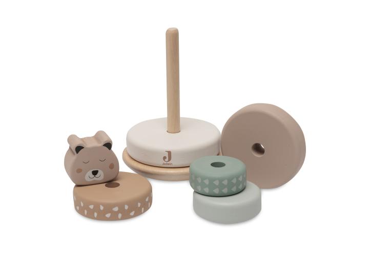 Jollein - Holz-Stapelringe - Jungle Jambo