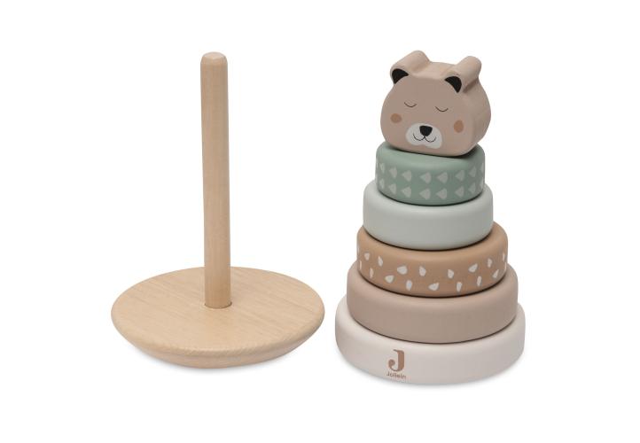 Jollein - Holz-Stapelringe - Jungle Jambo
