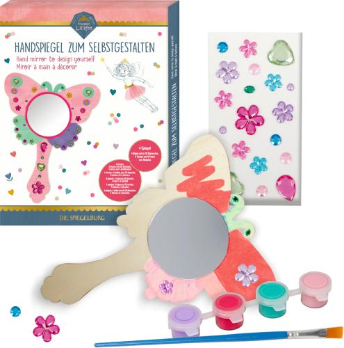 Handspiegel zum Selbstgestalten - Prinzessin Lillifee - Die Spiegelburg