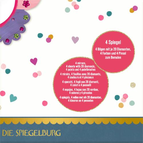 Handspiegel zum Selbstgestalten - Prinzessin Lillifee - Die Spiegelburg