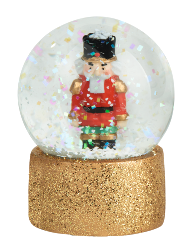 moses - Glitzer-Schneekugel Winterwunder Nussknacker