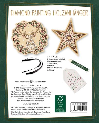 Diamond Painting Holzanhänger: Magic Winter (Creative Time) - Die Spiegelburg