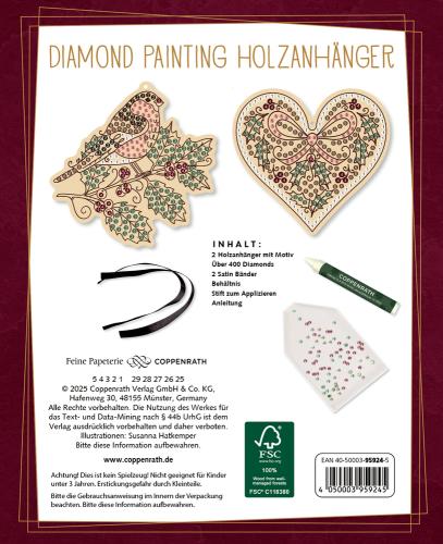Diamond Painting Holzanhänger: Magic Winter (Creative Time) - Die Spiegelburg