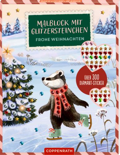 Malblock mit Glitzersteinchen - Die Spiegelburg