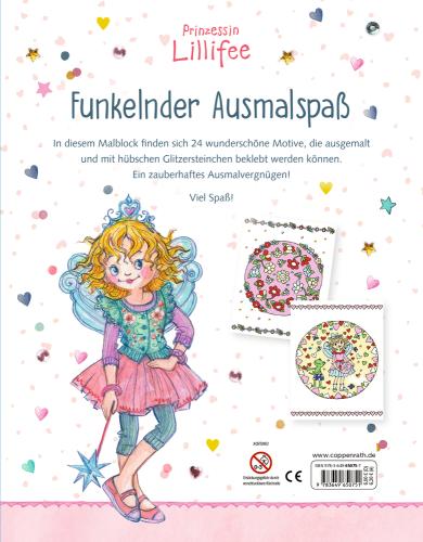 Malblock mit Glitzersteinchen: Mandalas (Prinzessin Lillifee) - Die Spiegelburg