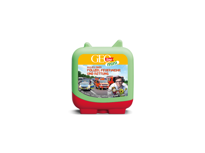 Tonies. - Clever Tonies - GEOLINO MINI  Alles über Polizei, Feuerwehr und Rettung