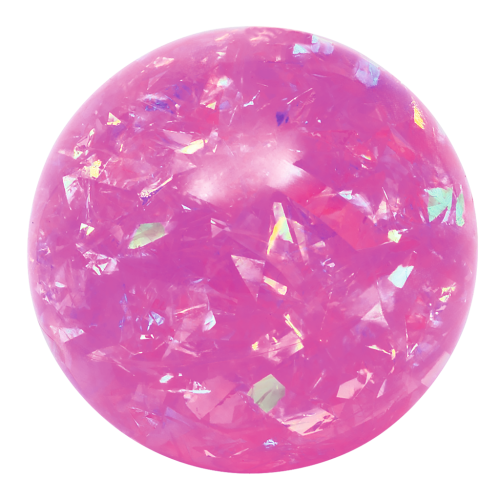 moses - Funkelnder Flimmerflummi pink