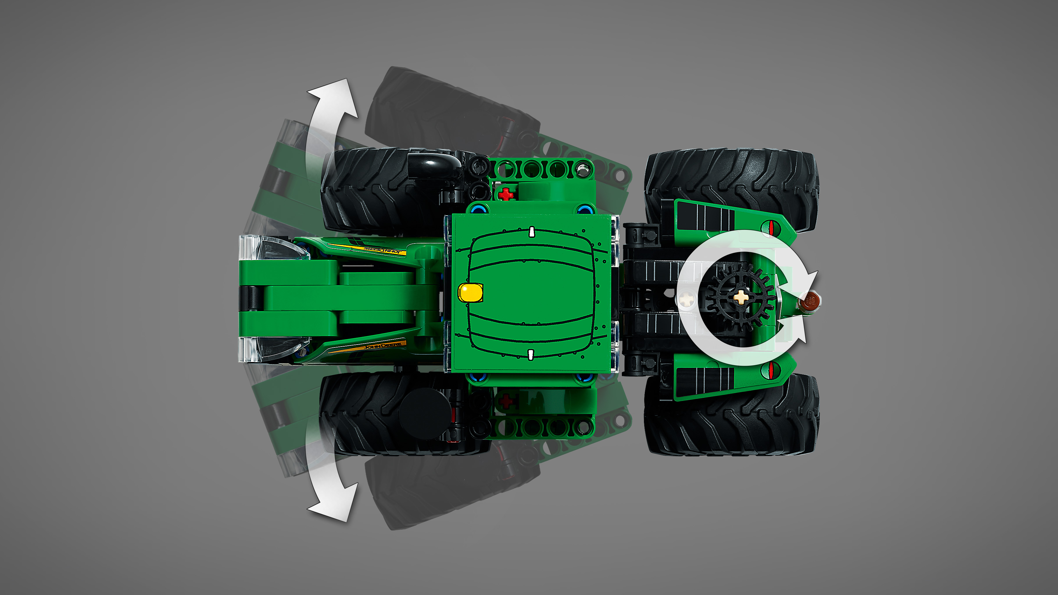 LEGO® Konstruktionsspielsteine »John Deere 9620R 4WD Tractor