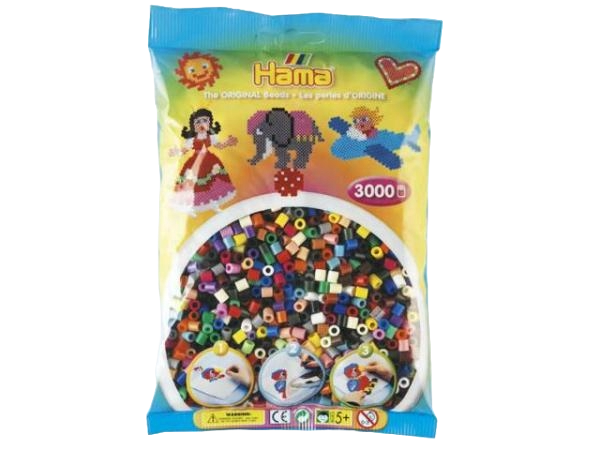 Hama 3000 Perlen buntgemischt