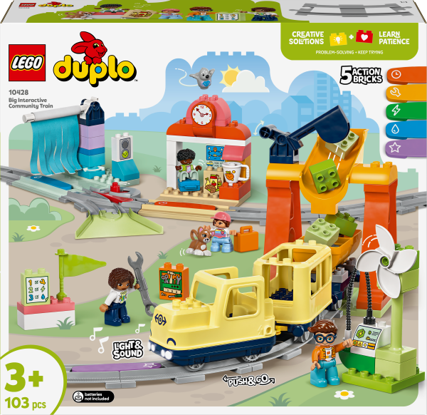 LEGO DUPLO Town - Große interaktive Eisenbahn