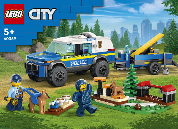 LEGO® City  Mobiles Polizeihunde-Training