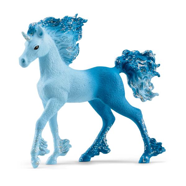 Schleich BAYALA -  Elementa Wasserflammeneinhorn Fohlen