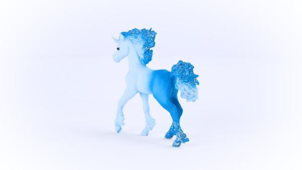 Schleich BAYALA -  Elementa Wasserflammeneinhorn Fohlen