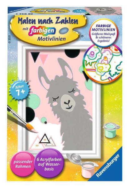 Ravensburger Malen nach Zahlen  - Glückliches Lama