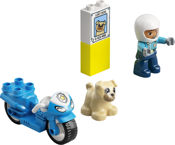 LEGO® DUPLO® Town - Polizeimotorrad