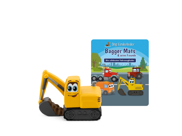 Tonies. -  Sing Kinderlieder - Bagger Mats & seine Freunde