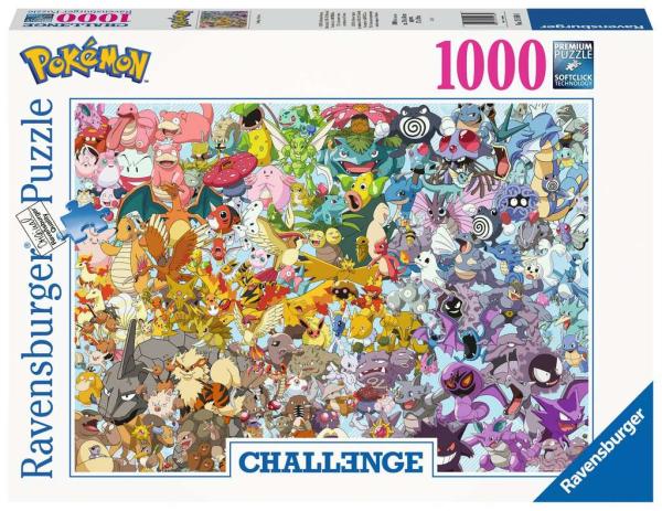 Ravensburger - Challenge Pokémon - 1000 Teile