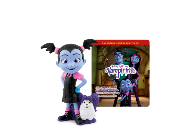 Tonies. - Disney Vampirina - Das ist ja zum Flattern; Eine Pension zum Gruseln; Vees Übernachtungsparty; Fotos und Fledermäuse