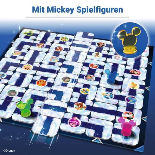 Ravensburger  - Disney 100 Labyrinth -  mit den beliebtesten Disney Charakteren