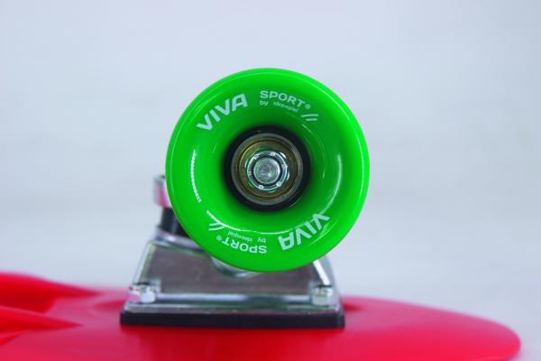 VIVA SPoRT Skateboard SPALVA rot