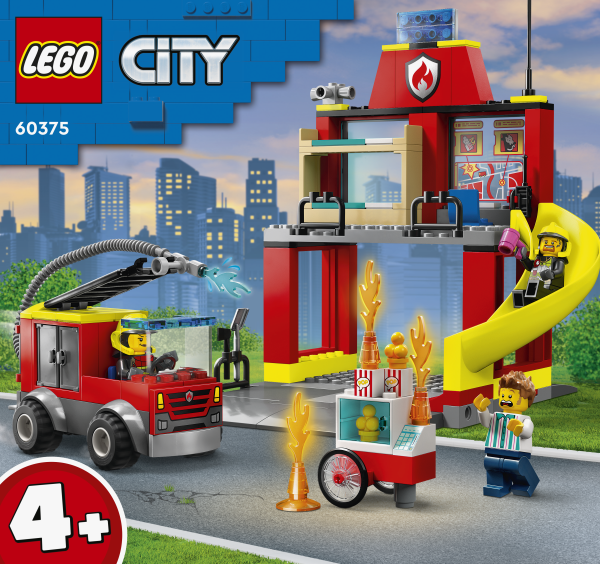 LEGO® City -  Feuerwehrstation und Löschauto