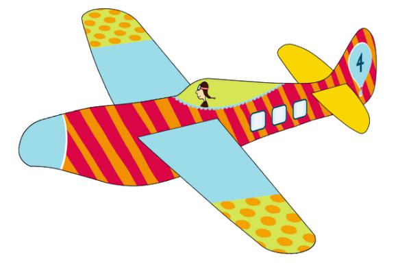 Flotter Flieger -  Bunte Geschenke - Die Spiegelburg
