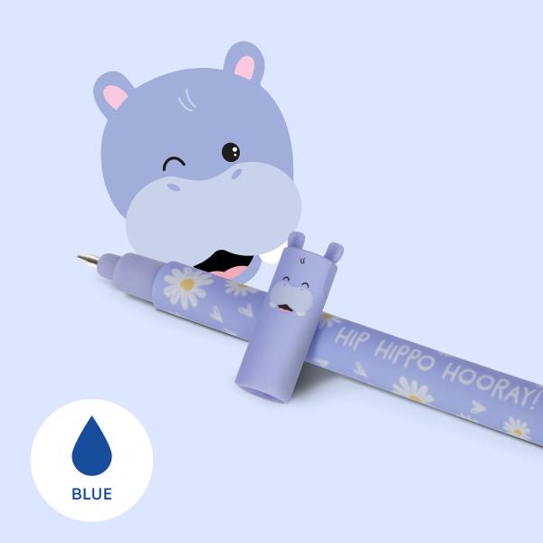 Löschbarer Gelstift - Erasable Pen Hippo - LEGAMI