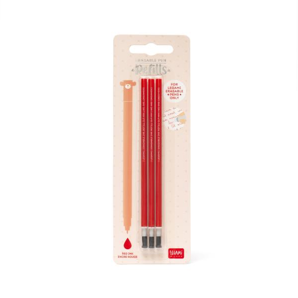 Ersatzmine für löschbaren Gelstift - Erasable Pen rot - LEGAMI