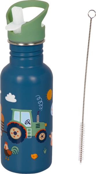 Edelstahlflasche Traktor Ed. 2 - Wenn ich mal groß bin (ca.0,5l) - Die Spiegelburg