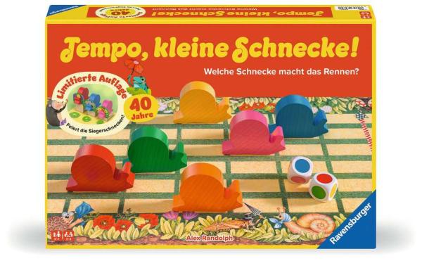 Ravensburger - Tempo, kleine Schnecke! 40 Jahre Jubiläumsausgabe