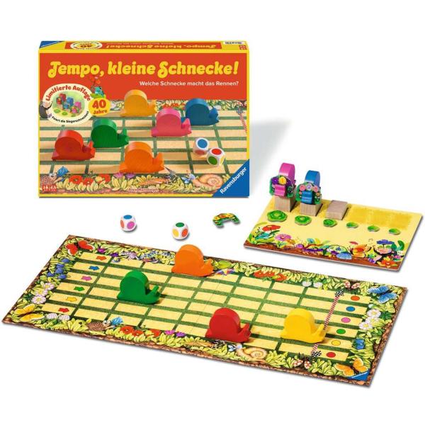 Ravensburger - Tempo, kleine Schnecke! 40 Jahre Jubiläumsausgabe