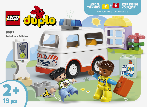 LEGO® DUPLO® Town - Rettungswagen mit Fahrer