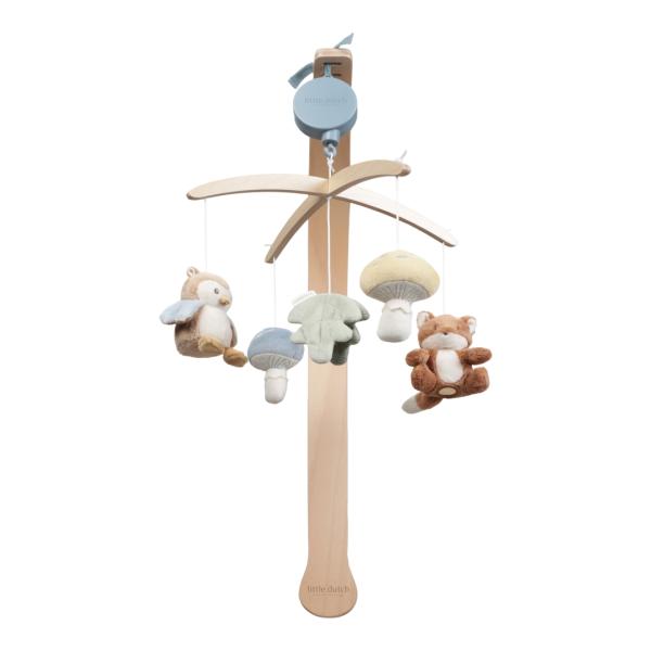 Little Dutch - Musik-Mobile aus Holz Forest Friends