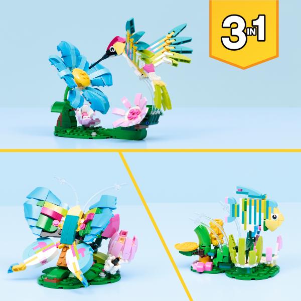 LEGO Creator 3-in-1-Set  Wilde Tiere: Bunter Kolibri