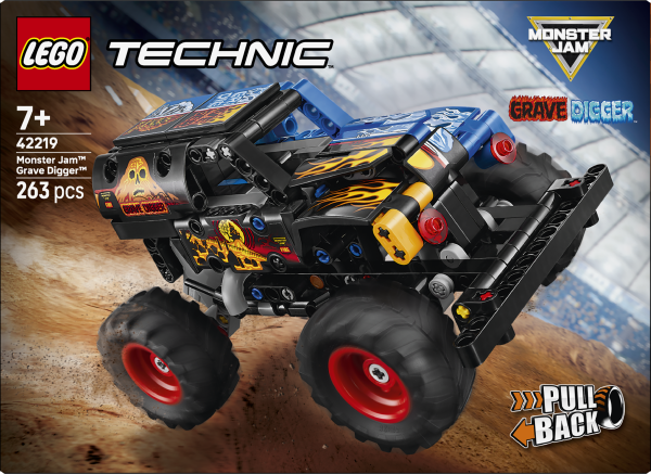 LEGO Technic - Monster Jam Grave Digger Feuer und Eis