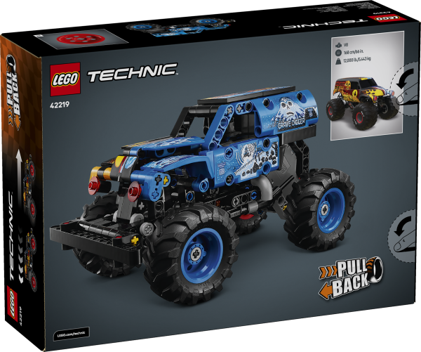 LEGO Technic - Monster Jam Grave Digger Feuer und Eis