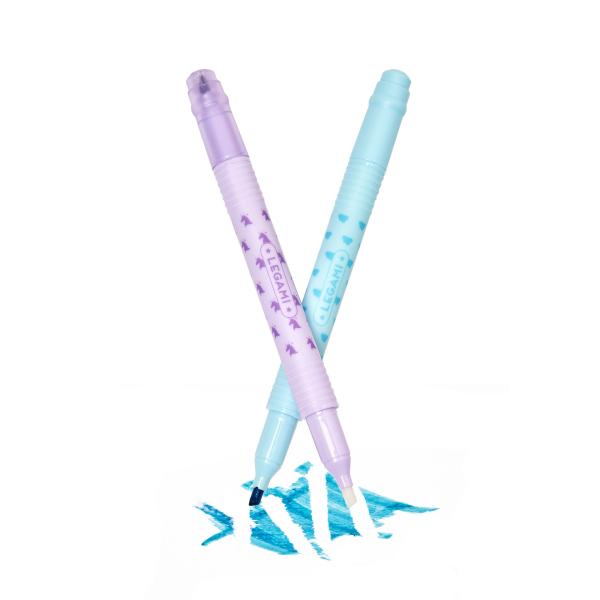 Set mit 6 löschbaren Textmarkern - Magic Highlighters - LEGAMI