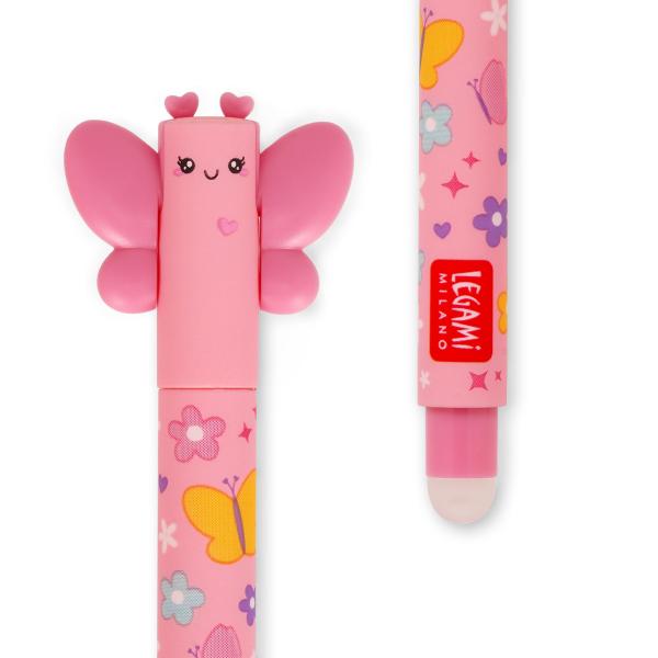 Löschbarer Gelstift - Erasable Pen Schmetterling - LEGAMI