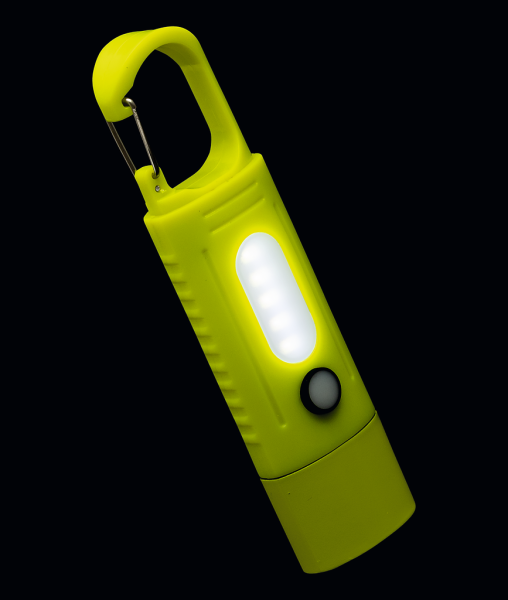 moses - Expedition Natur Clip Taschenlampe grün