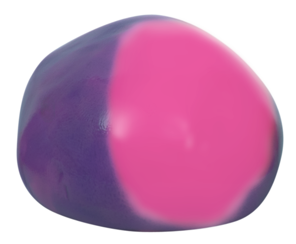 moses - PhänoMINT Magische Farbwechsel-Springknete pinkviolett