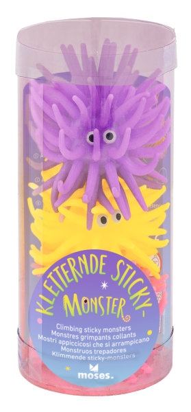 moses - Kletternde Sticky Monster Set violett