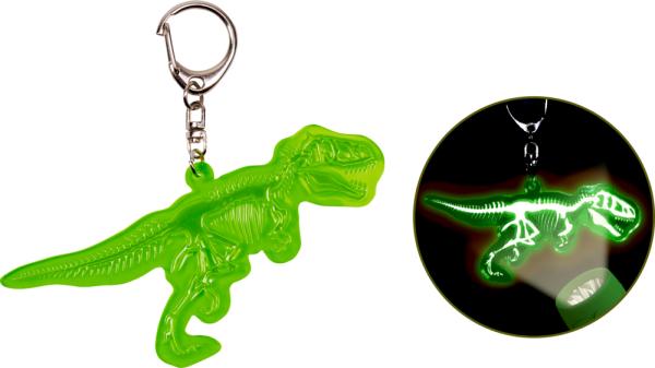 Leuchtender Anhänger T-Rex World - Die Spiegelburg