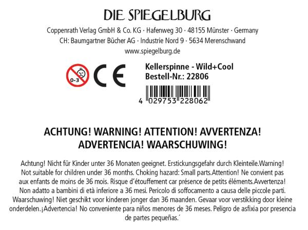 Kellerspinne - Wild+Cool - Die Spiegelburg