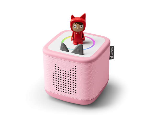 Tonies. - Toniebox 2 Rosa Starter Set Kreativ-Tonie Rot