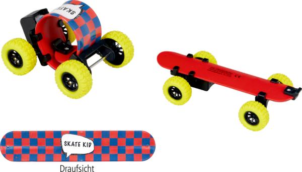 Skateboard-Schnapparmband - Bunte Geschenke - Die Spiegelburg