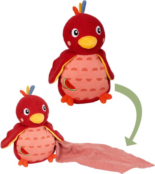 Kuscheltier mit Schnuffeltuch Pardiesvogel - Little Wonder - Die Spiegelburg