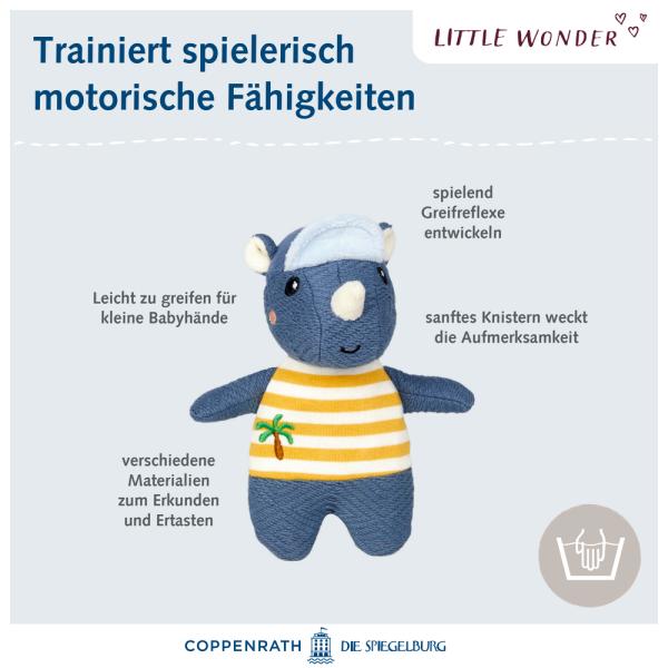 Knistertier Nashorn - Little Wonder - Die Spiegelburg
