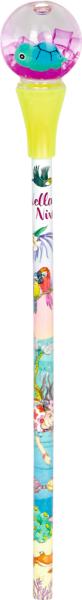Regenbogenstift mit Glitzerkugel-Topper - Nella Nixe - Die Spiegelburg