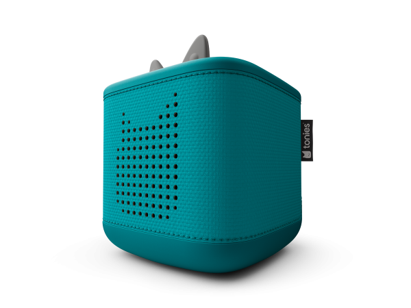 Tonies.  - Toniebox 2 Meeresgrün Starter Set Kreativ-Tonie Rot