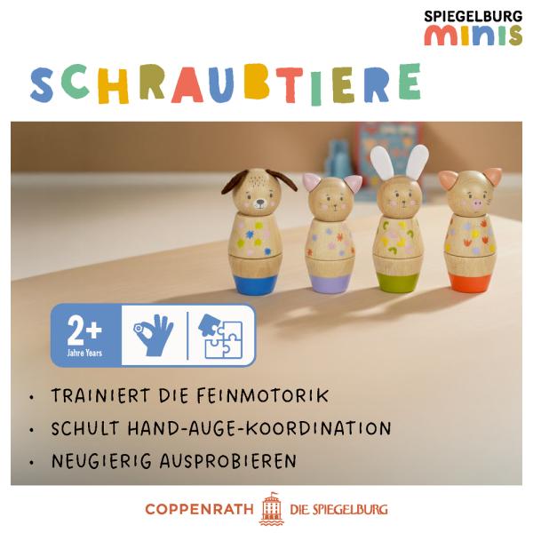 Holz-Schraubklotz - Spiegelburg minis - Die Spiegelburg